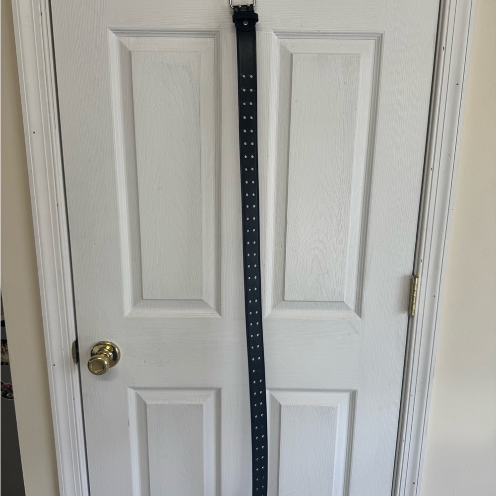 Black Studded Belt